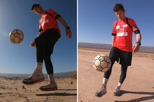 Kakav podvig: Žonglirao loptu 100 kilometara po pijesku Sahare