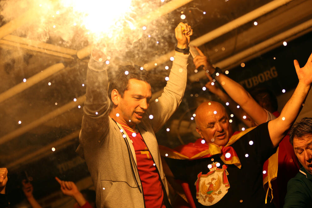 Crnogorski navijači, Foto: Filip Roganović