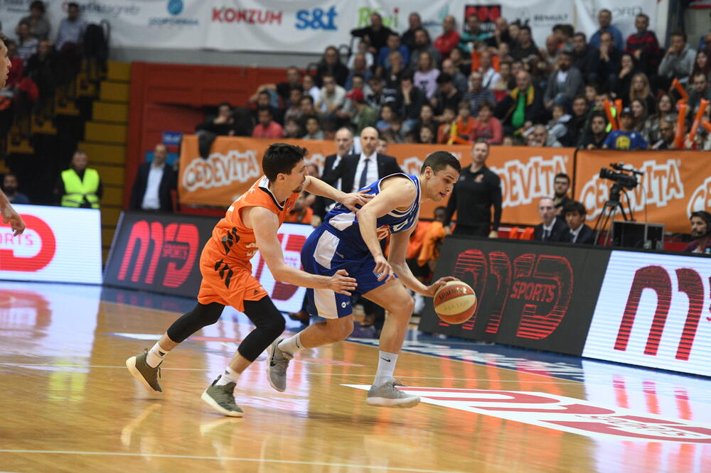 Promašio zicer u odlučujućem trenutku: Petar Popović, Foto: ABA liga