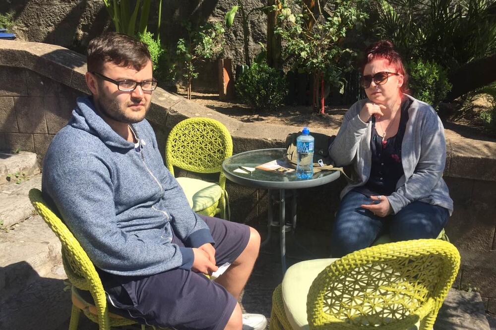 Prijatelji im sugerisali da hitno napuste Crnu Goru: Sigalov sa djevojkom, Foto: Slavica Kosić