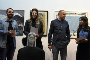 ULUCG annual exhibition: Laureates of the "Milunović,...