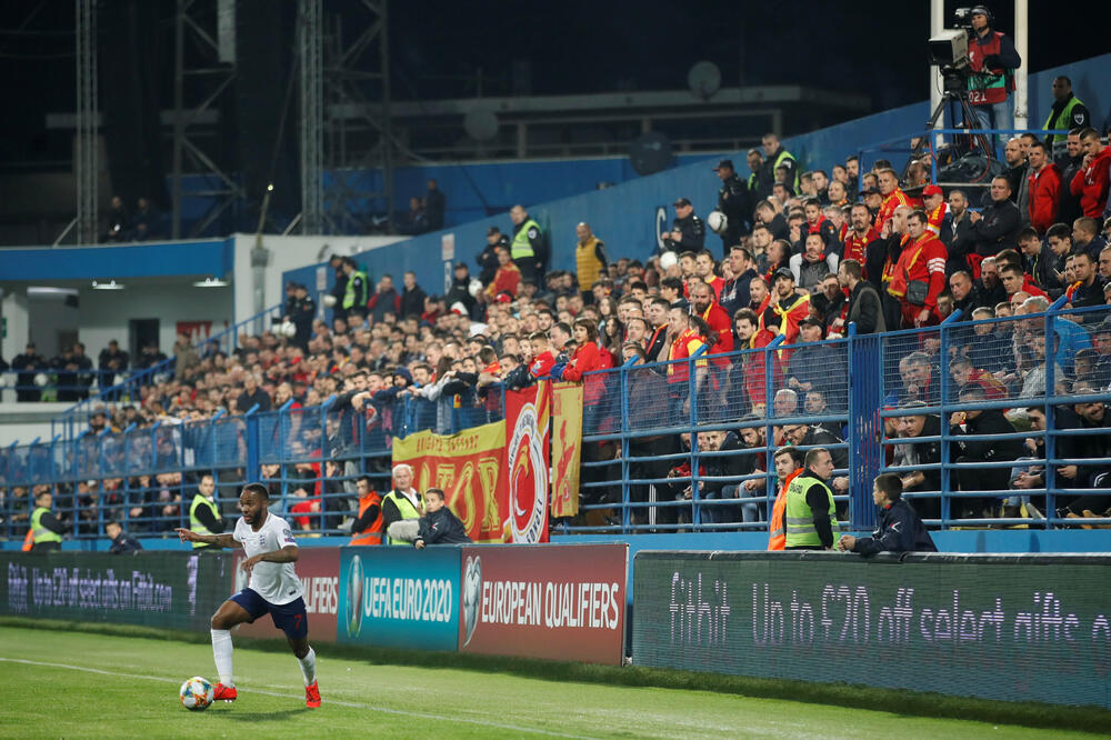 Sa utakmice Crna Gora - Engleska, Foto: Reuters