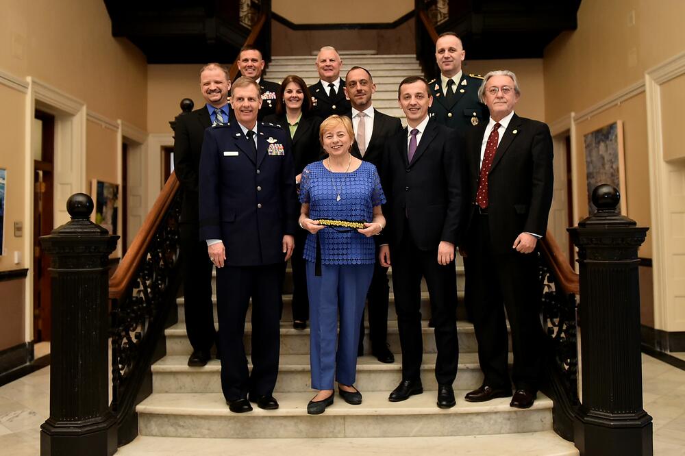 Bošković u Mejnu, Foto: Ministarstvo odbrane