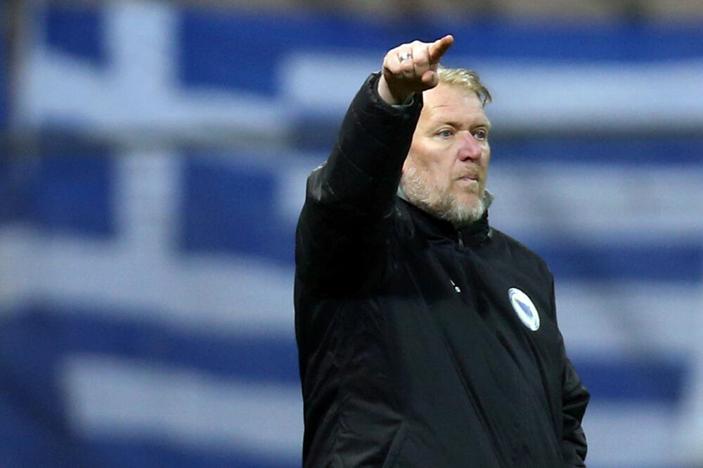 Prosinečki sinoć na meču protiv Grčke, Foto: Reuters