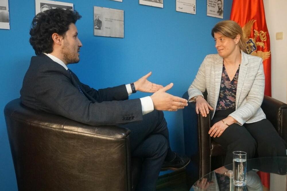 Abazović i Kemp, Foto: GP URA