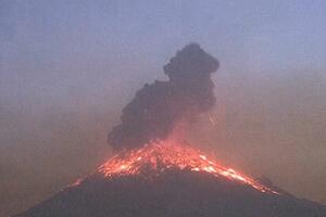 Zabilježene aktivnosti čuvenog vulkana: Popokatepetl ponovo aktivan