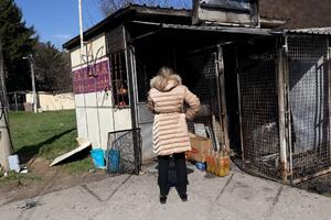 Berane: Požar u radnji Igora Tomkića