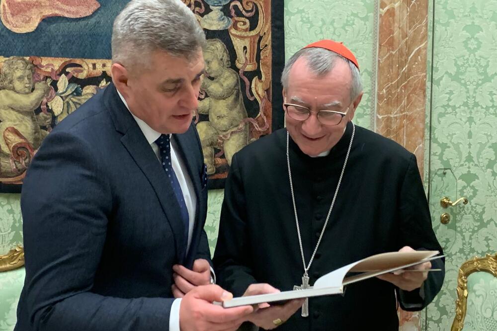 Skupština.me, Foto: Brajović u posjeti Vatikanu