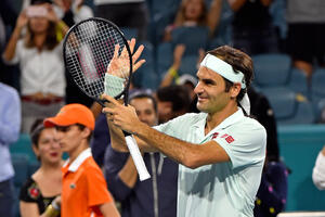 Federer ubjedljiv za polufinale Majamija