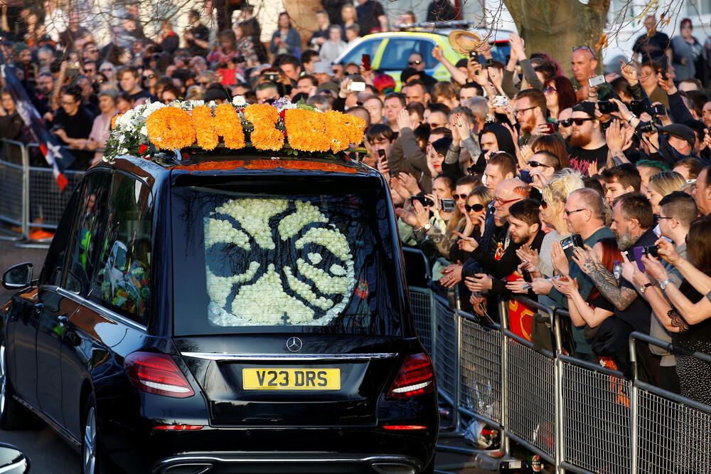Sa sahrane muzičara, Foto: HENRY NICHOLLS/Reuters