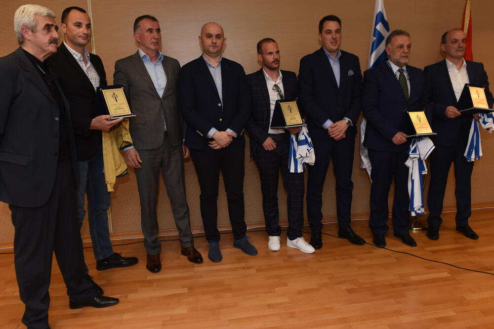 Sa svečanosti Budućnosti, Foto: Savo Prelević