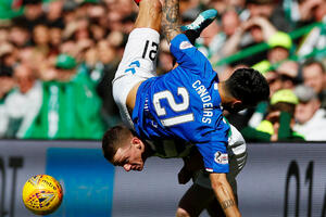 Old firm pružio sve, od evrogolova, isključenja do tuče na kraju