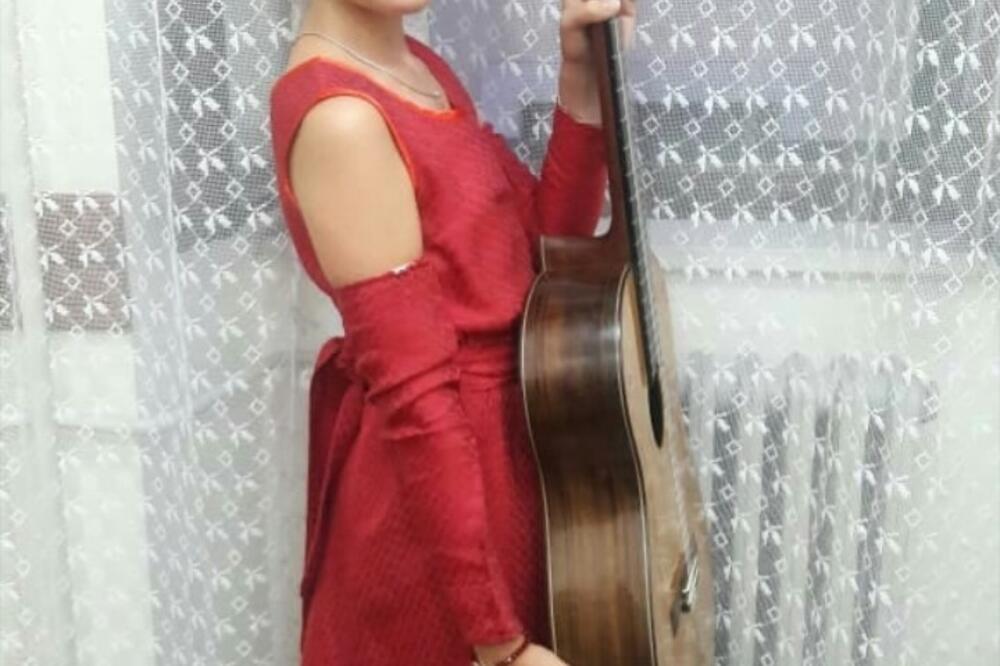 Želi da bude profesorica gitare: Kristina Miljenović, Foto: Privatna arhiva