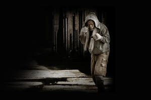 On nije samo običan beskućnik već nekadašnji šampion u boksu