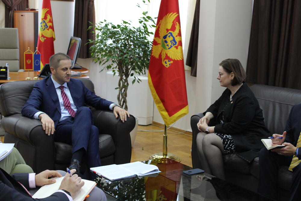 Sa sastanka Šehovića i Rajnke, Foto: Ministarstvo prosvjete