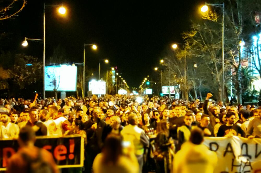 Sa protesta u Podgorici, Foto: Odupri se - 97.000