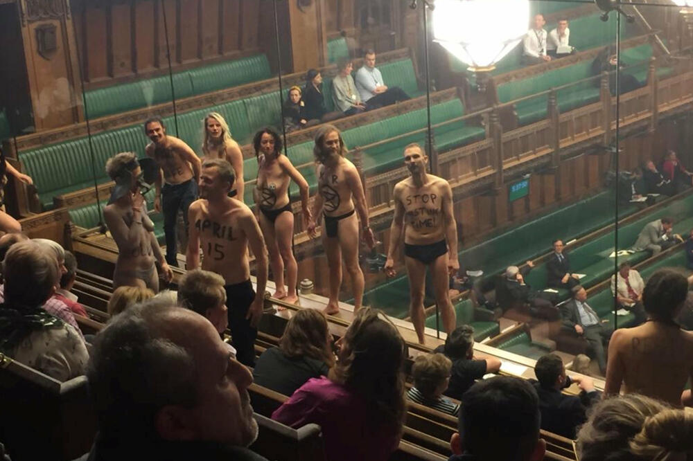 Sa performansa u Britanskom parlamentu, Foto: SOCIAL MEDIA