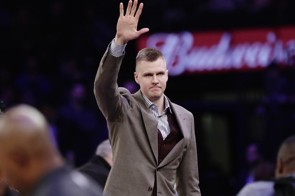 Kristaps Porzingis, Foto: AP
