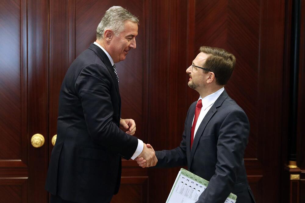 Đukanović i Greminger, Foto: Služba za informisanje Predsjednika Crne Gore
