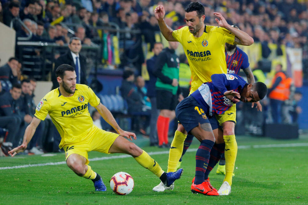 Sa utakmice Viljareal - Barselona, Foto: Reuters