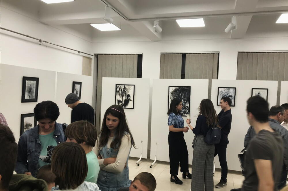 Sa otvaranja izložbe Ivane Mašanović, Foto: Privatna arhiva