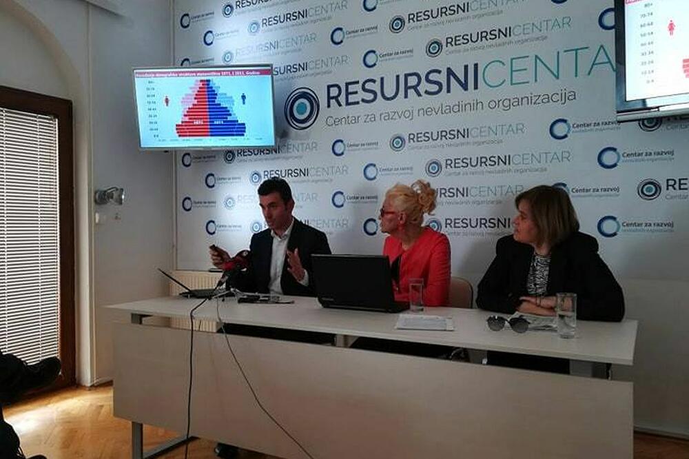 Sa današnje konferencije, Foto: Sigurna ženska kuća/Facebook