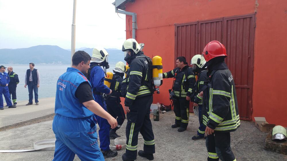 Sa danas održane vježbe