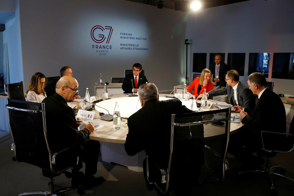 Sa sastanaka G7, Foto: STEPHANE MAHE/Reuters