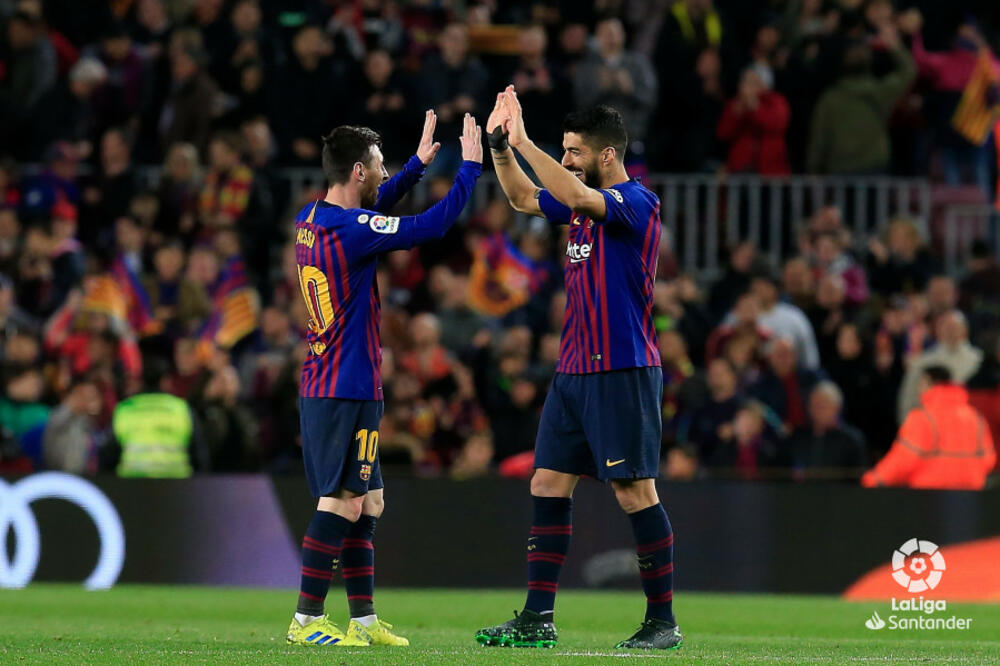 Mesi i Suares, Foto: Laliga.es