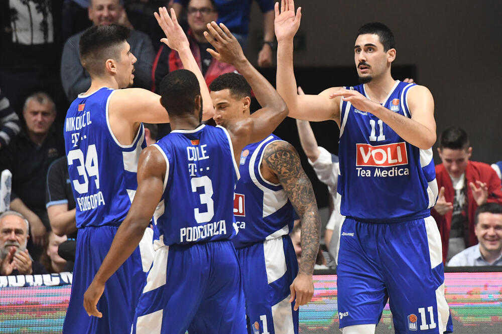 Košarkaši Budućnost Volija, Foto: Savo Prelević