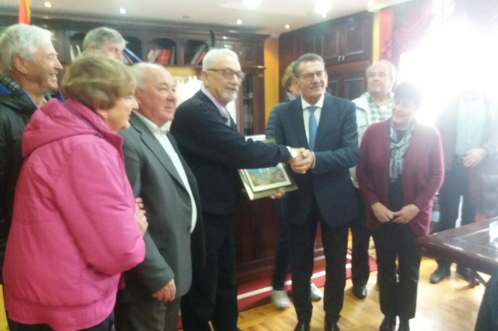 Nrekić sa penzionerima iz Šibenika, Foto: Samir Adrović