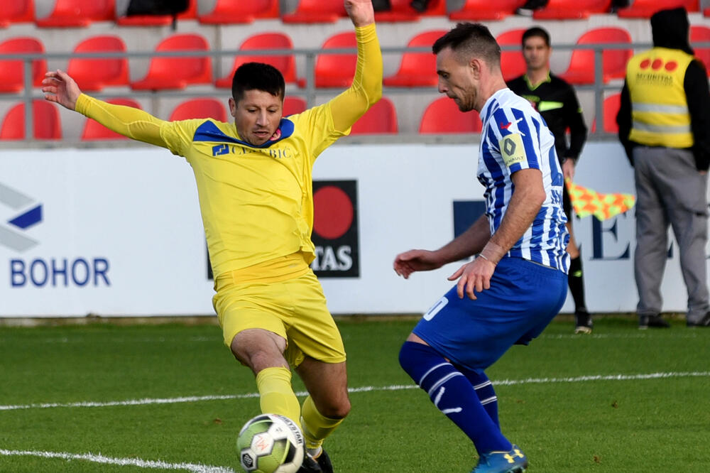 Jasmin Muhović je bio strijelac za Mladost, Foto: Boris Pejović