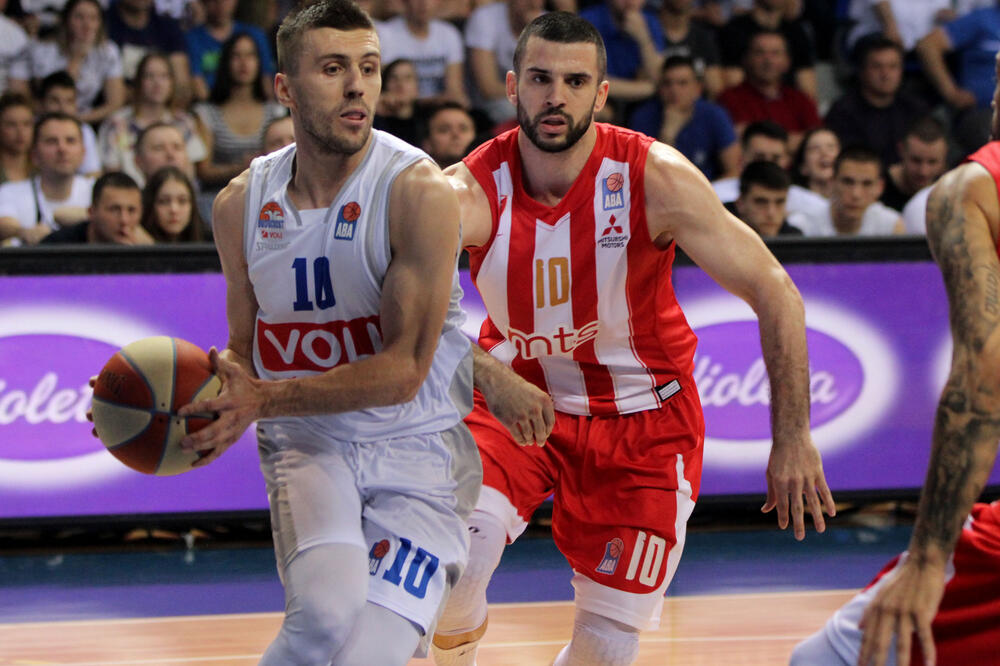 Nemanja Gordić i Branko Lazić tokom prošlogodišnje finalne serije, Foto: Filip Roganović