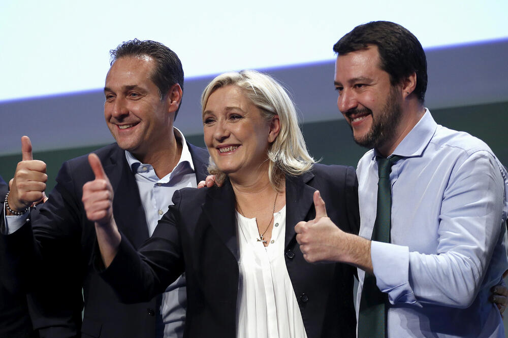 Salvini, Le Penova i Štrahe u Milanu 2016. godine, Foto: Reuters
