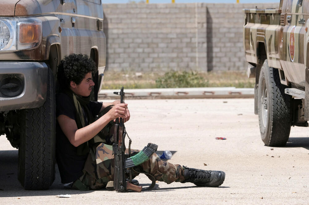 Jedan od pripadnika Haftarove armije, Foto: Reuters