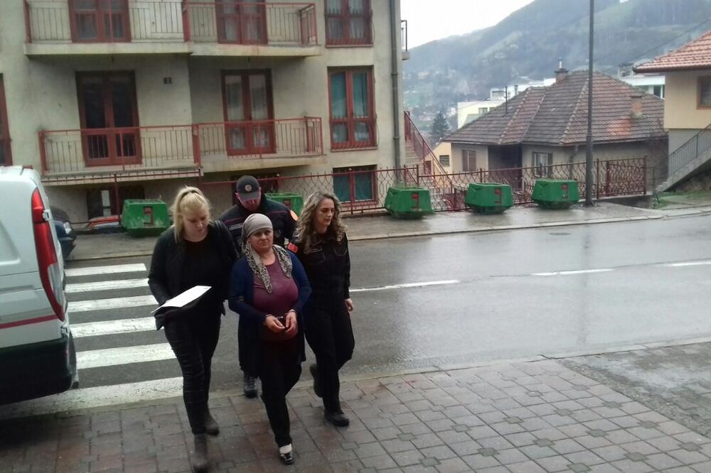 Safiju Murić juče privode na saslušanje, Foto: Jadranka Ćetković