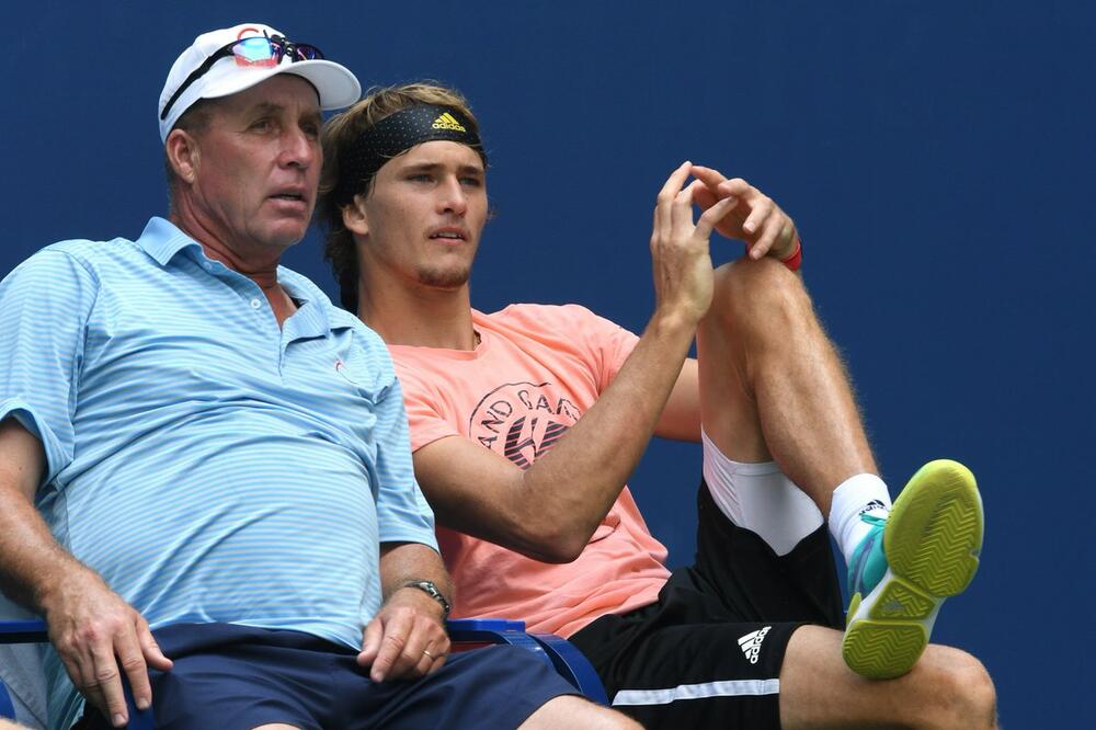 Ivan Lendl i Aleksandar Zverev, Foto: ITF