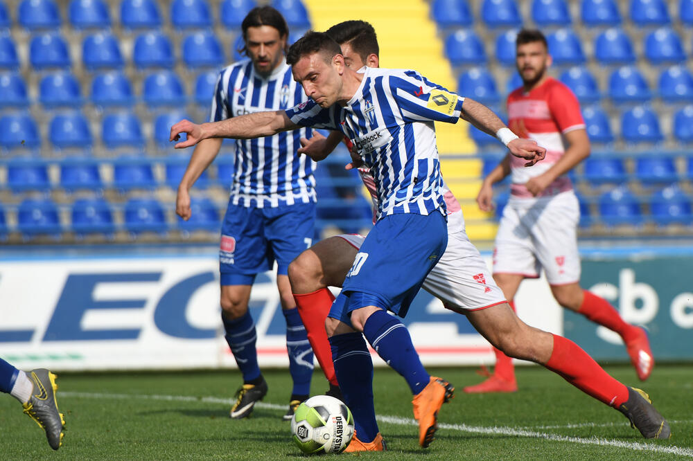 Mijić i Božović neće igrati protiv Mornara, Foto: Savo Prelević