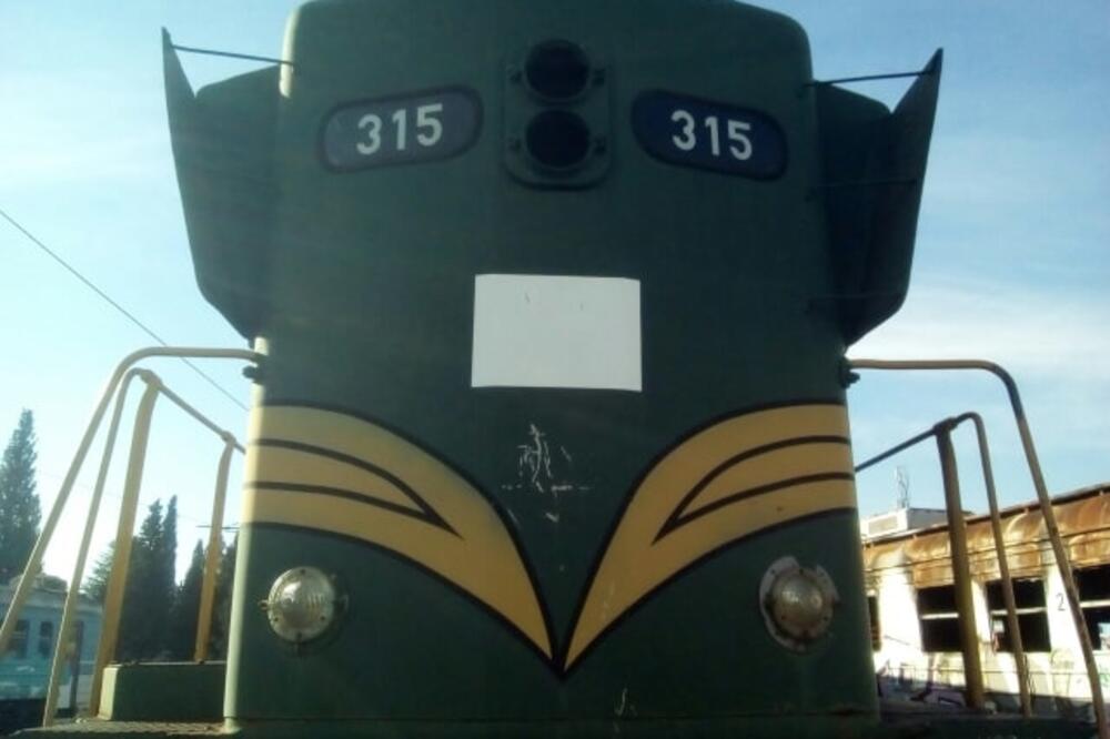 Šteta i krađe oko pola miliona eura: Lokomotiva 661-315, Foto: Privatna arhiva