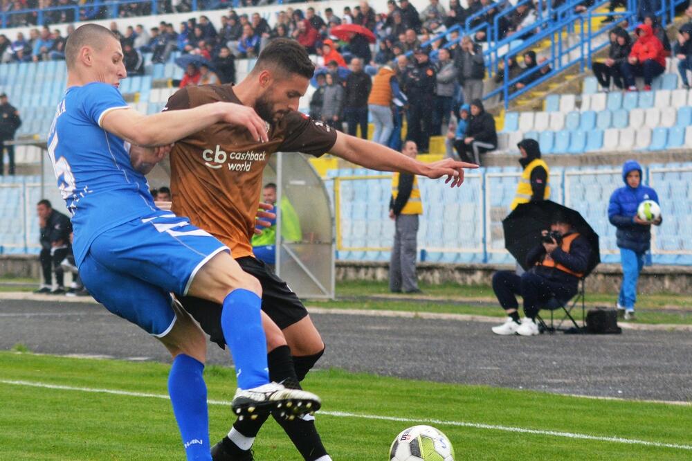 Sa utakmice Sutjeska - Budućnost, Foto: Reuters