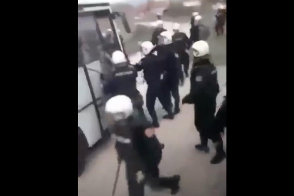 Incident nakon utakmice, Foto: Screenshot