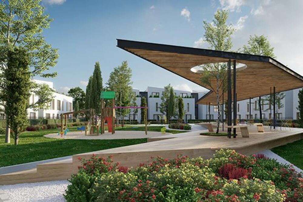 Renderski prikaz budućeg naselja, Foto: Luka Zeković