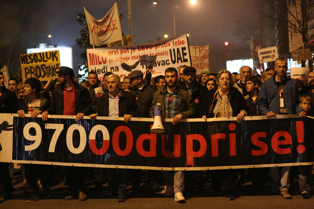 Sa protesta "Odupri se", Foto: Filip Roganović
