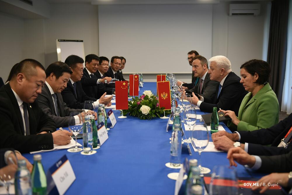 Marković u Dubrovniku sa predstavnicima kineske kompanije, Foto: Gov.me