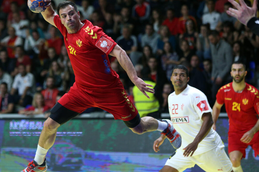 Stevan Vujović na prvoj utakmici sa Danskom, Foto: Filip Roganović