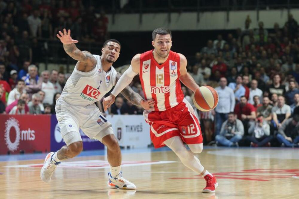 Džekson i Beron u duelu, Foto: Crvena zvezda mts