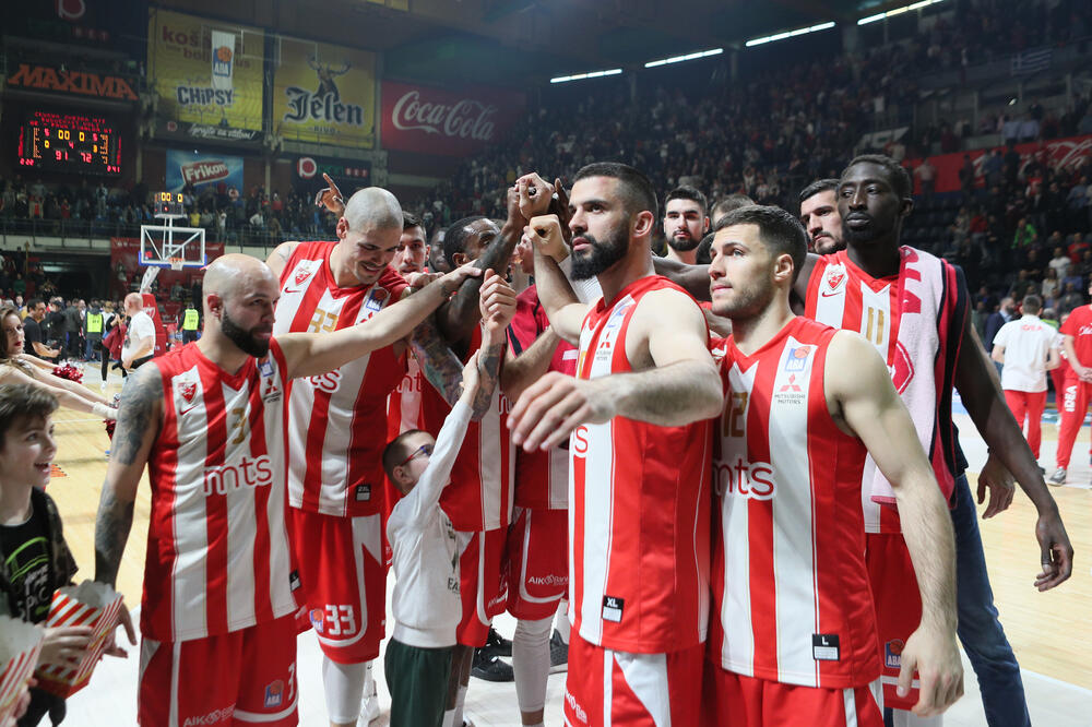 Košarkaši Crvene zvezde, Foto: ABA LIGA