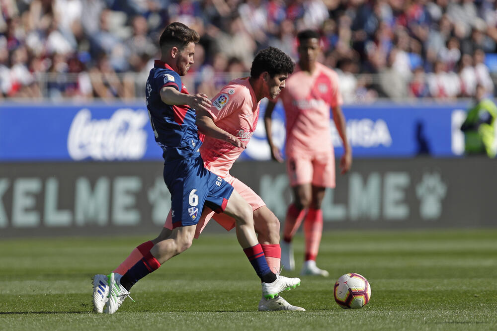 Sa meča Hueska - Barselona, Foto: BETA/AP