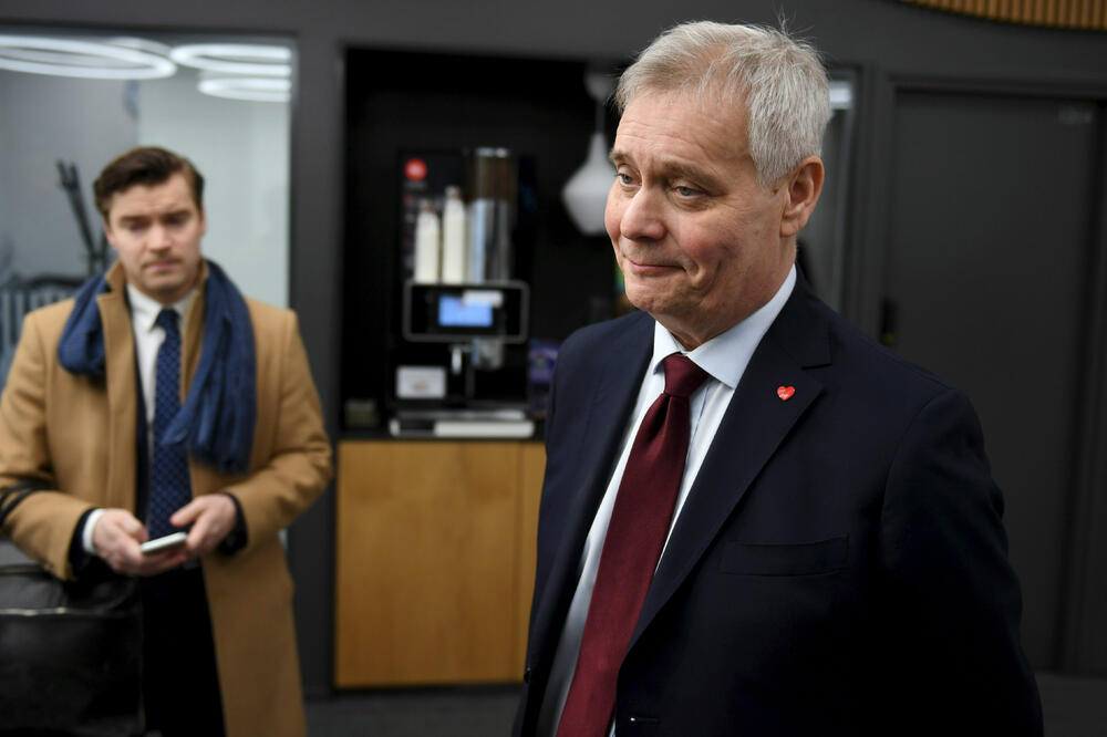 Lider Socijaldemorkata Finske, Anti Rine, Foto: Antti Aimo-Koivisto/AP