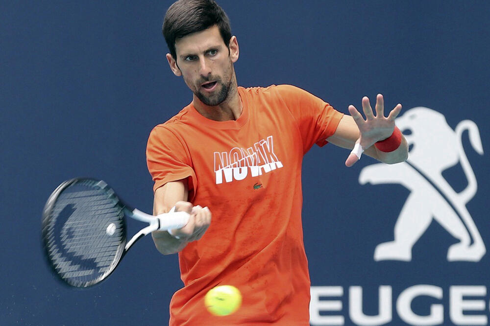 Novak Đoković, Foto: MIAMI HERALD